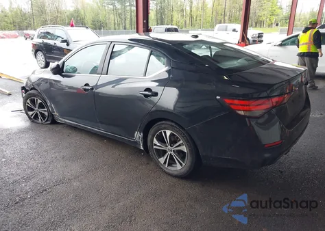 2022 Nissan Sentra Sv Xtronic Cvt z USA, uszkodzony, nr VIN 3N1AB8CV9NY223254